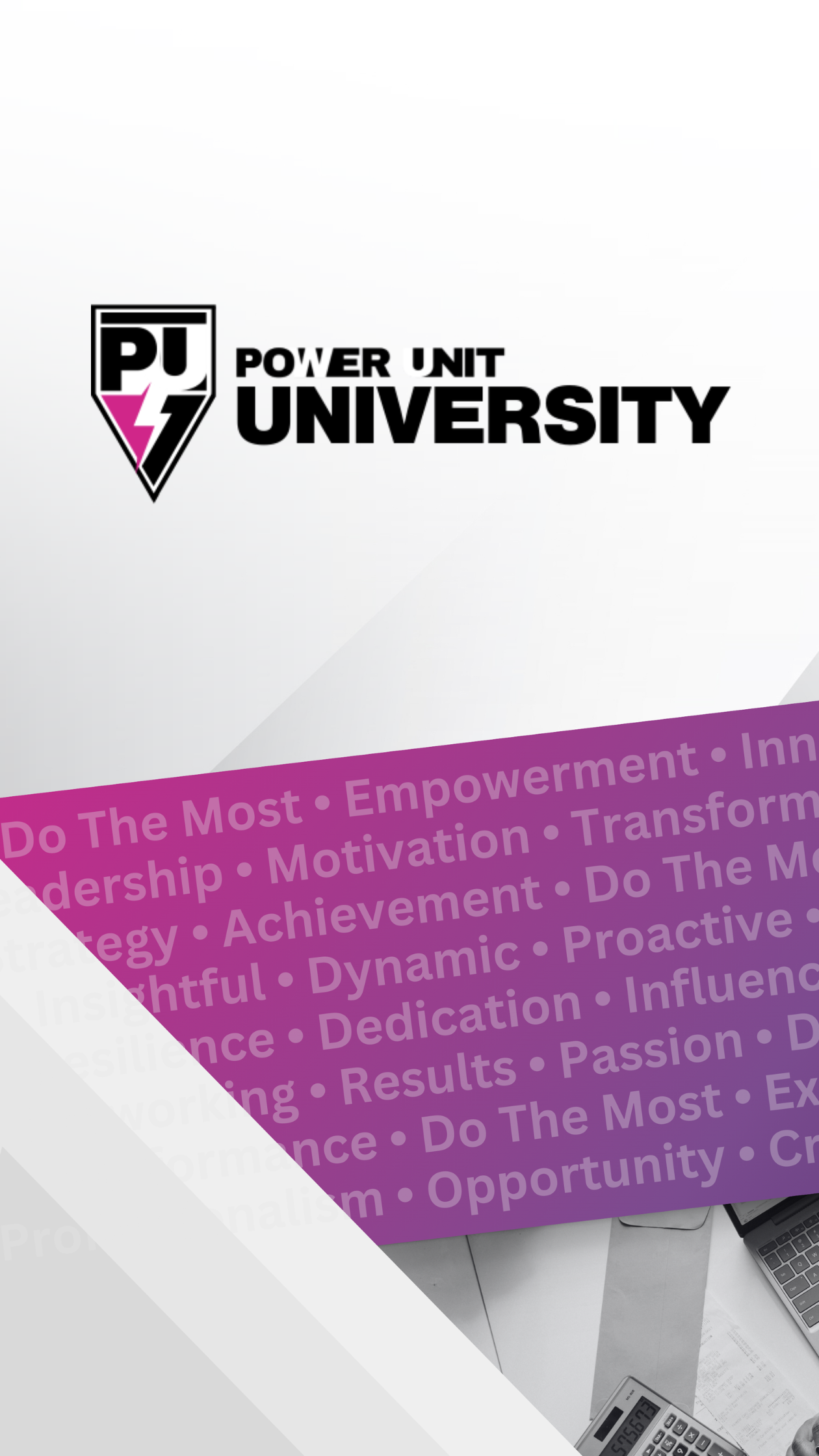 power unit university ad